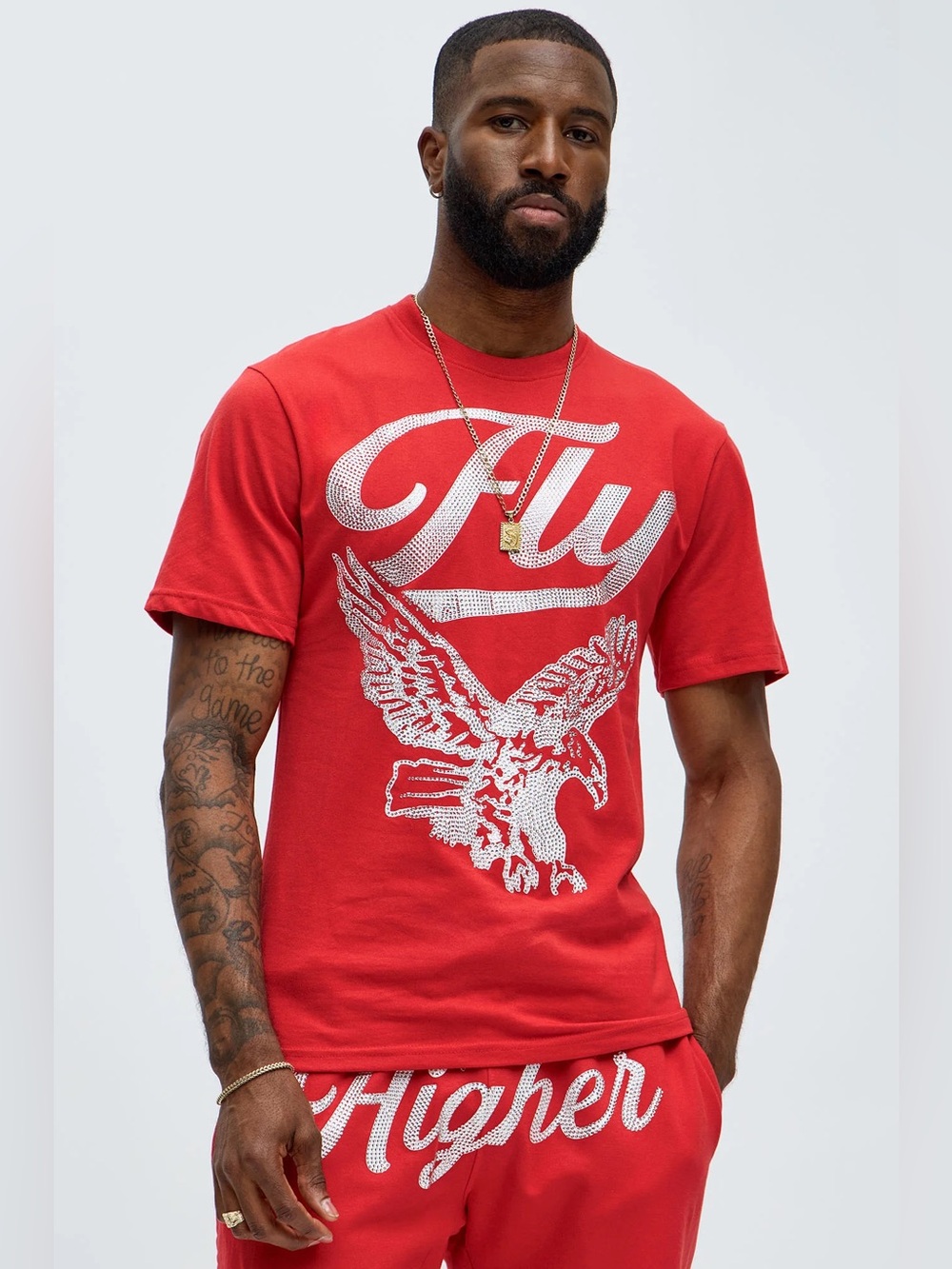 Reason Fly Higher And Grind Tee NWT